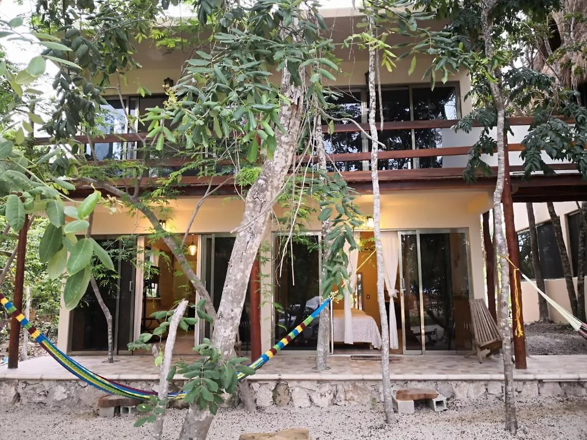 Alojamento de Turismo Selvagem Iguanas Rana Bacalar Vila México